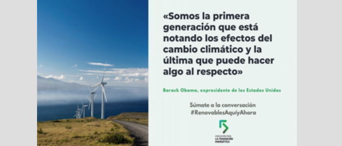 #RenovablesAquíyAhora, el nuevo hashtag de la ATE en las Redes Sociales