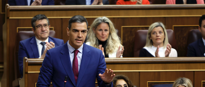 Sánchez afirma en el Congreso de los Diputados que el Perte de Descarbonización es &quot;clave&quot; para transformar la industria española